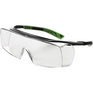 Univet 5X7 5X7-03-11 Incl. anticondens-bescherming, Incl. UV-bescherming Grijs, Donkergroen DIN EN 166
