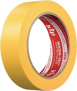 KIP fineline tape washi-tec professionele topkwaliteit 3308 geel 30mm x 50m