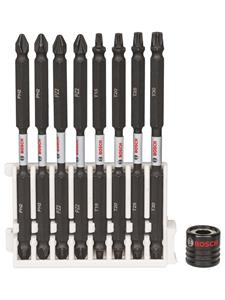 Bosch Doppelklingenbit-Set Impact Control, 9-teilig, diverse, 110 mm