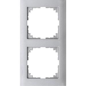 Schneider MEG4020-3660 - Frame 2-gang aluminium MEG4020-3660, special offer