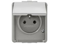 Siemens Schalterprogramm Steckdose Delta Grau 5UB4741