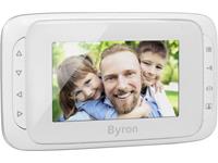Byron Video-binnenunit voor, Extra monitor voor Accessoires voor deurintercom Draadloos, Digitaal, Radiografisch Wit