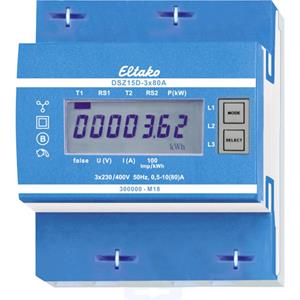 DSZ15D-3x80A MID kWh-meter 3-fasen Digitaal 80 A Conform MID: Ja