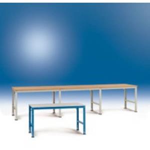 Arbeits-Grundtisch UNIVERSAL Standard mit Kunststoffplatte, BxTxH = 1500x800x76