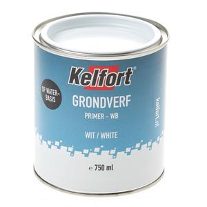 kelfort Grondverf wit waterbasis 750ml