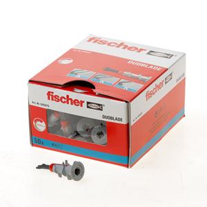 fischer Gipsplaatplug Duoblade zelfb.44x50mm