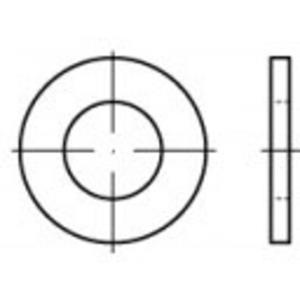 toolcraft 125T008,4 TO-6606660 Onderlegring DIN 125 Titanium 1 stuks