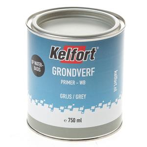 kelfort Grondverf grijs (waterb) 750ml