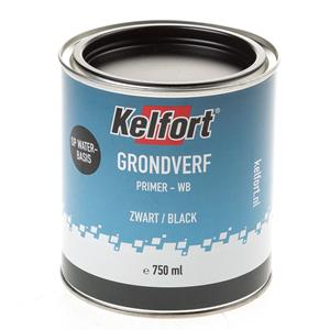 kelfort Grondverf zwart (waterb) 750ml