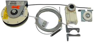 dictator Sluitsysteen dictamat 50 BK 50N veerkabelrol 2 meter kabel