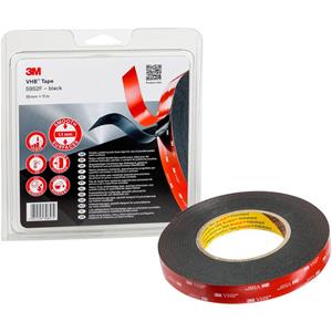 3M Klebeband Schwarz (L x B) 11m x 19mm 11m