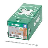 Spax s Spaanplaatschroef tellerkop discuskop T30 6 x 140mm