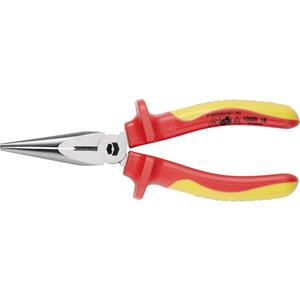 toolcraft TO-6448056 VDE Platte tang Recht 160 mm