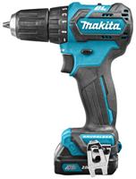 Makita HP332DSAJ 12V Klopboormachine Schroefmachine met 2 Accu's 2,0Ah en Lader in Mbox