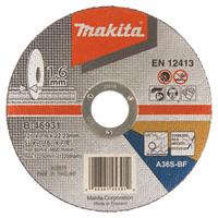 Makita B-46931 Doorslijpschijf 125x1,6mm RVS