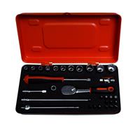 Bahco Dopsleutelset 31-delig in metalen doos 1/4inch 6730MBP