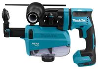 Makita DHR182ZWJU 18V SDS Plus Combihamer Body met Stofafzuiging en AWS Zender