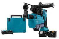 Makita DHR182TWJU 18V Combihamer met 2 Accu's 5.0Ah in Mbox met Stofafzuiging