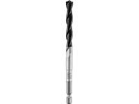 Betonbohrer WN Profi Beton D.8mm HM kugelgestrahlt m.1/4Zoll 6KT-Schaft 10St. - ALPEN