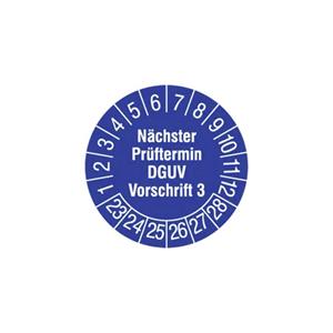 htinstruments HT Instruments 2002270 Prüfplaketten 30mm Veiligheidscontrolestickers Veiligheidstestplaatjes 30mm 1 stuk(s)