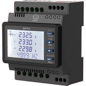 entes Digitales Hutschienenmessgerät Multimeter für Hutschiene