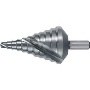 RUKO 101090 Getrapte boor 6.5 - 40.5 mm HSS Gezamenlijke lengte 96 mm 3 vlakken schacht 1 stuk(s)