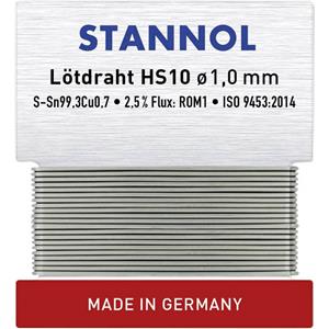 HS10 Lötzinn, bleifrei bleifrei Sn0.7Cu 6g 1.0mm