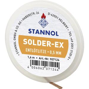 stannol Solder-Ex Desoldeerdraad Lengte 1.6 m