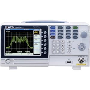 Spektrum-Analyser, Frequenzbereich 150kHz - 3GHz, Bandbreiten (RBW) 30/100/300kHz/