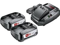 Bosch Starter-Set 18V (2 x 2,5Ah + AL 1830 CV) 1600A011LD