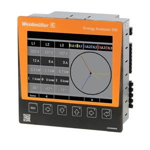 Weidmüller ENERGY ANALYSER 550 Digitales Einbaumessgerät