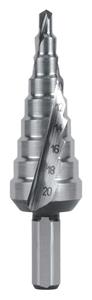 RUKO 101051 Getrapte boor 4 - 20 mm HSS Gezamenlijke lengte 75 mm 3 vlakken schacht 1 stuks