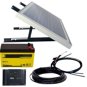 Phaesun Energy Generation Kit Solar Rise Nine 1.0 600299 Solaranlage 10 Wp inkl. Akku, inkl. Anschlu W385051