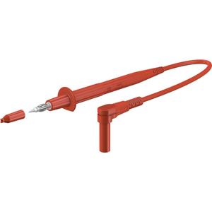 Stäubli XPF-484 Veiligheidsmeetsnoer [4mm-veiligheidsstekker - 4mm-veiligheidsstekker] 1.00 m Rood 1 stuk(s)