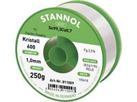 stannol Kristall 600 Fairtin Lötzinn, bleifrei bleifrei Sn0.7Cu 250g 1.0mm