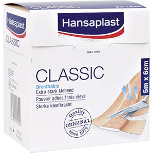 Beiersdorf AG Hansaplast Classic Pflaster 6 cmx5 m 1 Stück