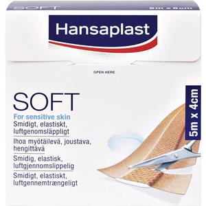 Hansaplast 1556526 Hansaplast Soft pleister 5 m x 4 cm