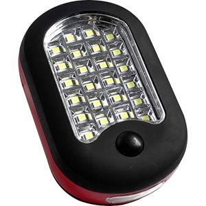 LED-Arbeitsleuchte EUFAB 13450 batteriebetrieben rot/schwarz