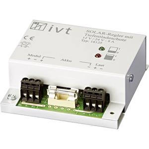 IVT Shunt Solar laadregelaar PWM 12 V, 24 V 8 A