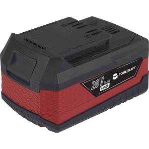 toolcraft AP-1100 Serie TAWB-200 Gereedschapsaccu 20 V 4000 mAh Li-ion