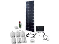 phaesun SPR Caravan Peak Six 2.0 Solar-Set 100 Wp inkl. Laderegler