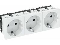 obobettermann OBO BETT. Steckdose 0 Grad, 3-fach Schutzkontakt STD-D0 RW3 - OBO BETTERMANN