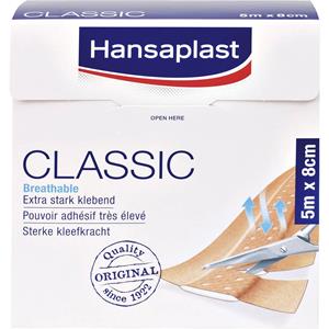 1556521 Hansaplast Classic standaard pleister (l x b) 5 m x 8 cm