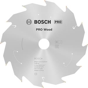 bosch 2608837675 Cirkelzaagblad - 160 x 20 x 12T - Hout