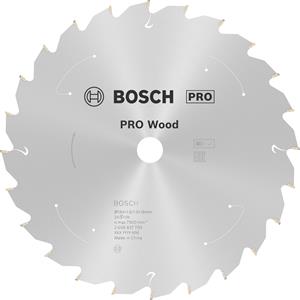 Bosch Bosch 2608837700 Hardmetaal-cirkelzaagblad 184 x 16 mm Aantal tanden: 24 1 stuk(s)