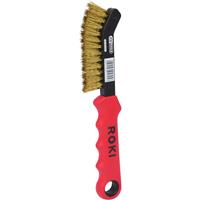 KS TOOLS Messingdraht-Bremssattel-Drahtbürste 2-reihig - KSTOOLS