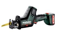 Metabo Akku-Säbelsäge PowerMaxx SSE 12 BL, Kunststoffkoffer, 12V 2x2Ah Li-Ion + SC 30 - 602322500