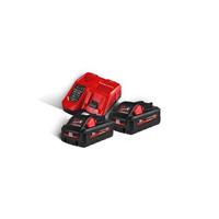 milwaukee M18 HNRG-302 18V Li-Ion High Output NRG Starterset (2x 3.0Ah accu) + snellader