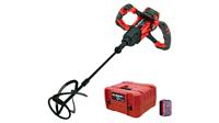 rubi mix E-10 Energy 18V Li-Ion accu mixer set (1x 5.0Ah accu) in koffer - 120mm - koolborstelloos