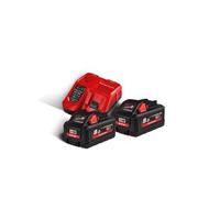 milwaukee M18 HNRG-802 18V Li-Ion High Output NRG Starterset (2x 8.0Ah accu) + snellader